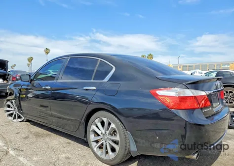 2015 Honda Accord Sport из США, поврежденный, VIN 1HGCR2F52FA199235